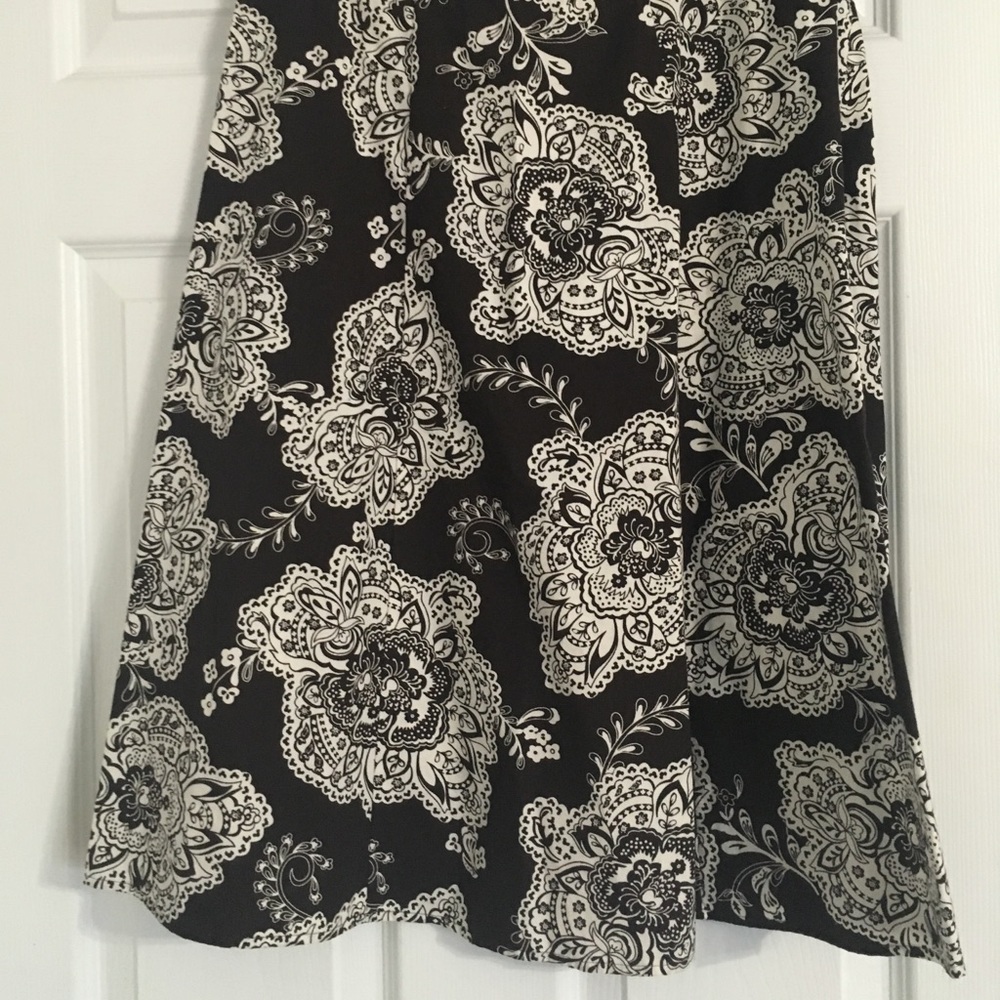 Talbot cotton skirt with ribbon waist band